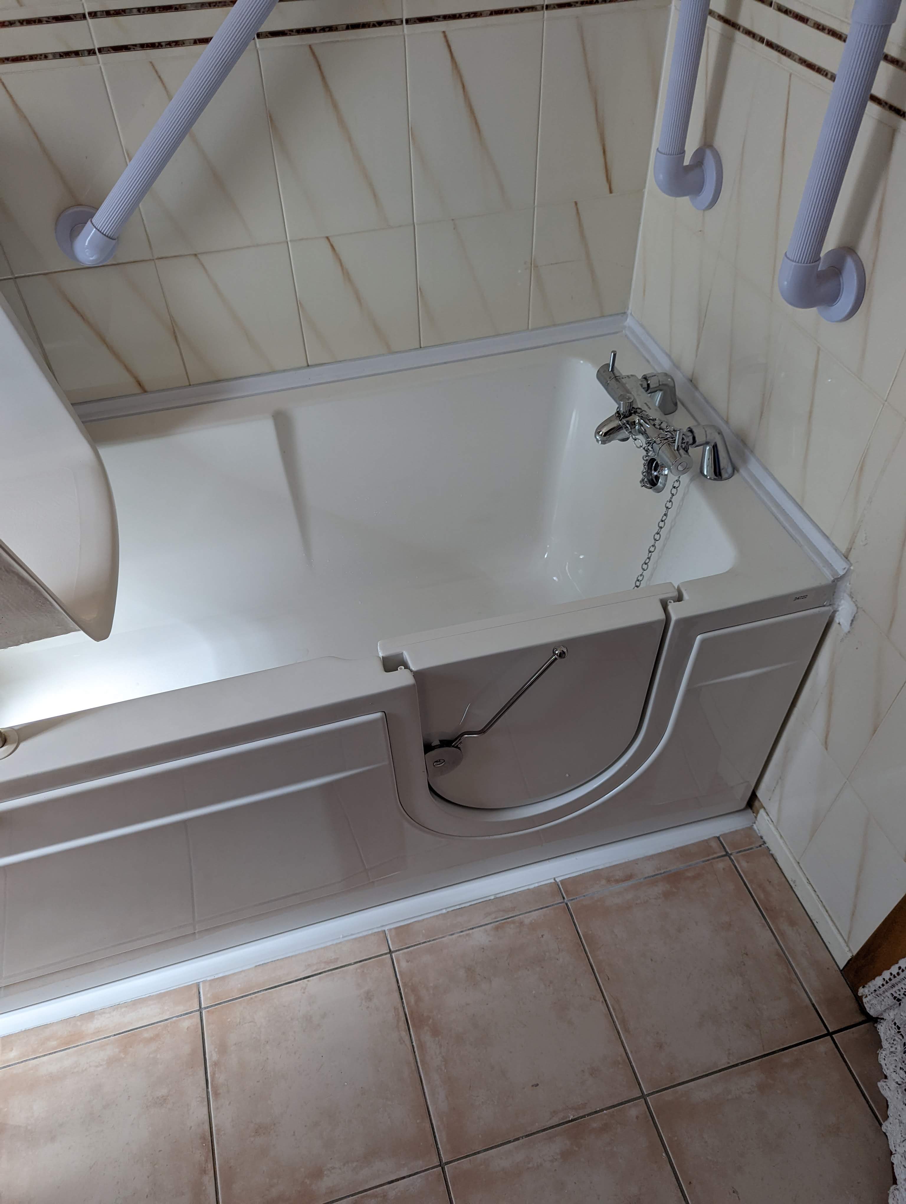 Recent bathroom installation by Bathroom Adaptations Ltd